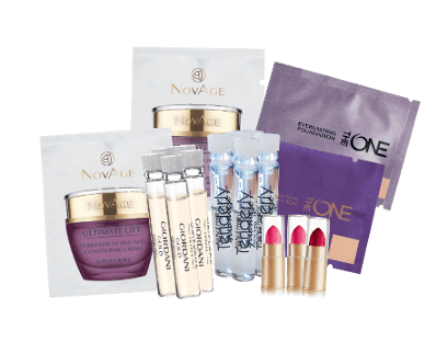 3 Amostras de Produtos Oriflame