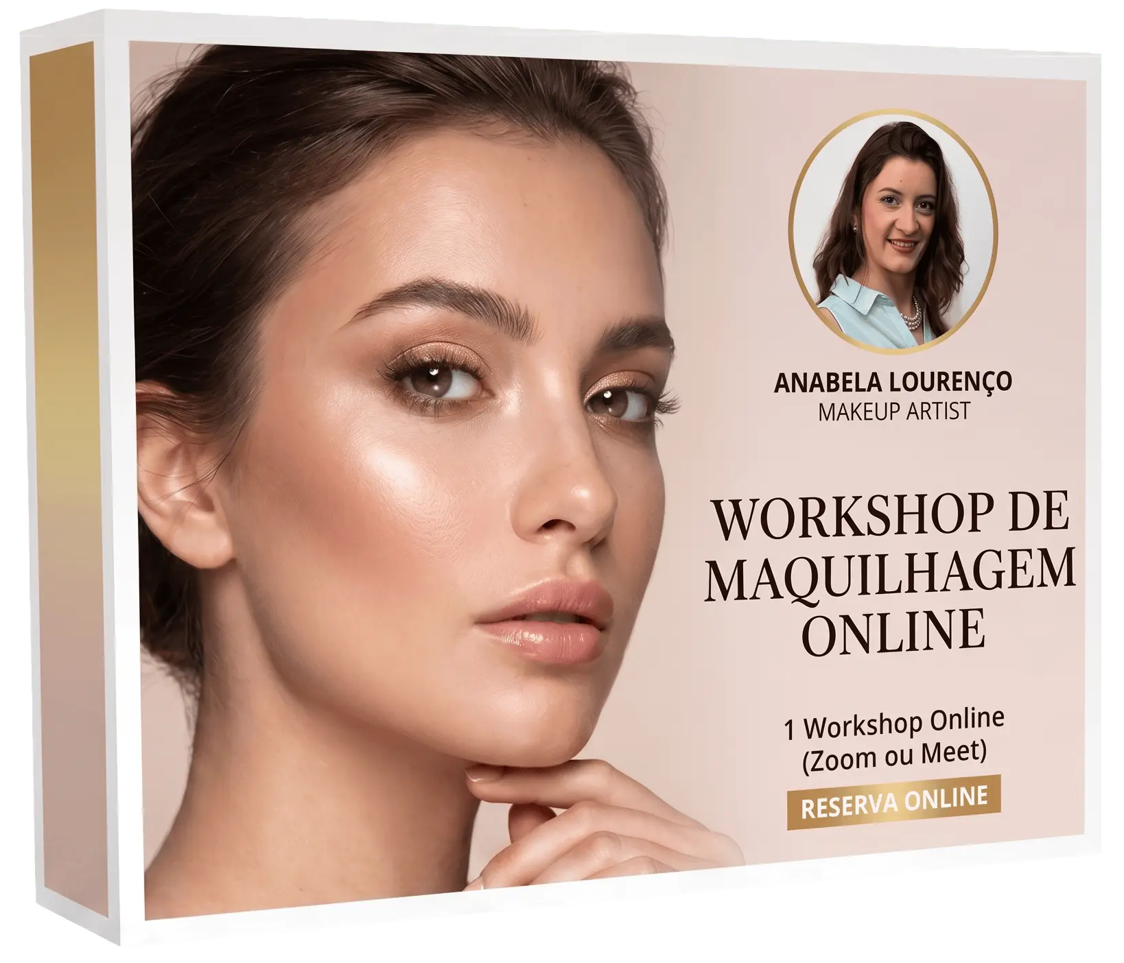 Workshop de Maquilhagem Online com Anabela Lourenço